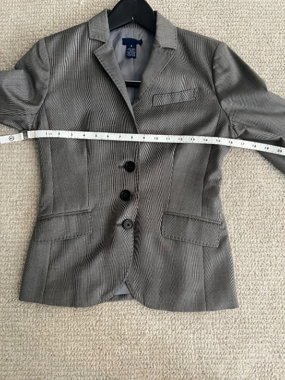 J.Crew Gray Skirt Suit Set | Blazer Size 4 & Pencil Skirt Size 8 - career